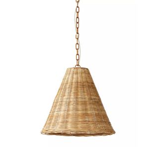 rattan pendant light