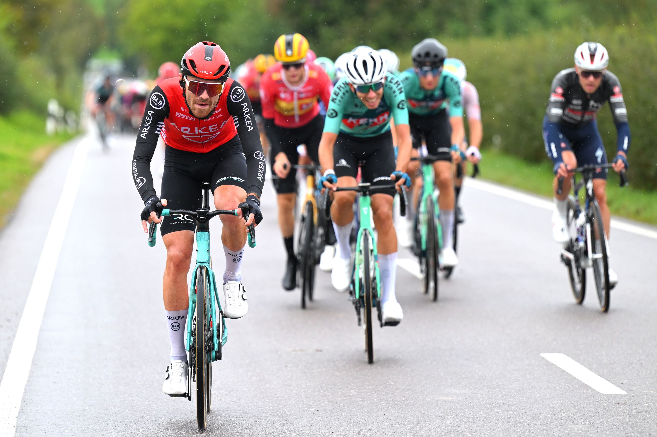 'I came within an inch of being in a wheelchair' - French pro cyclist struck by car driver while training