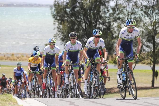 Orica Greenedge took control of the main group