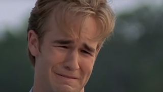 James Van Der Beek crying on Dawson's Creek