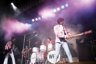 The Who onstage at Monterey Pop Festival
