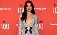Dua Lipa at the TIME100: The World's Most Influential People gala in New York City
