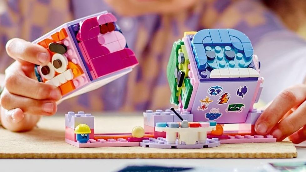 LEGO Inside Out 2 Mood Cubes set