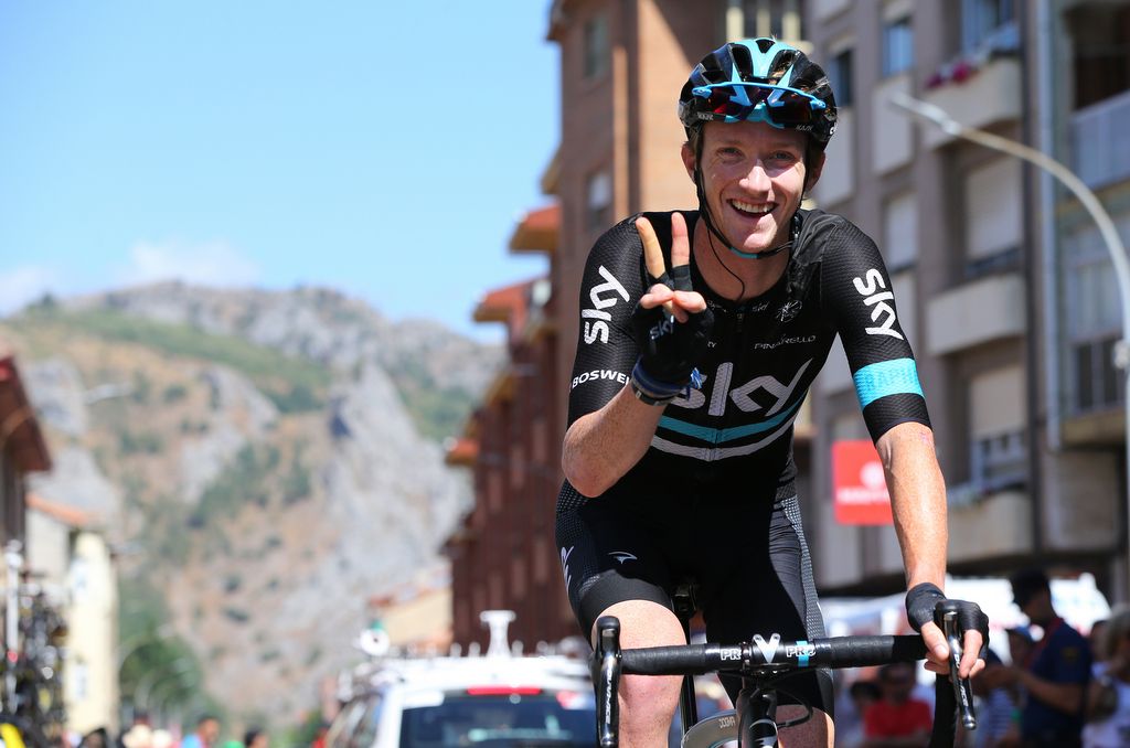 Ian Boswell (Team Sky) is enjoying La Vuelta
