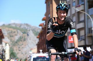 Ian Boswell (Team Sky) is enjoying La Vuelta