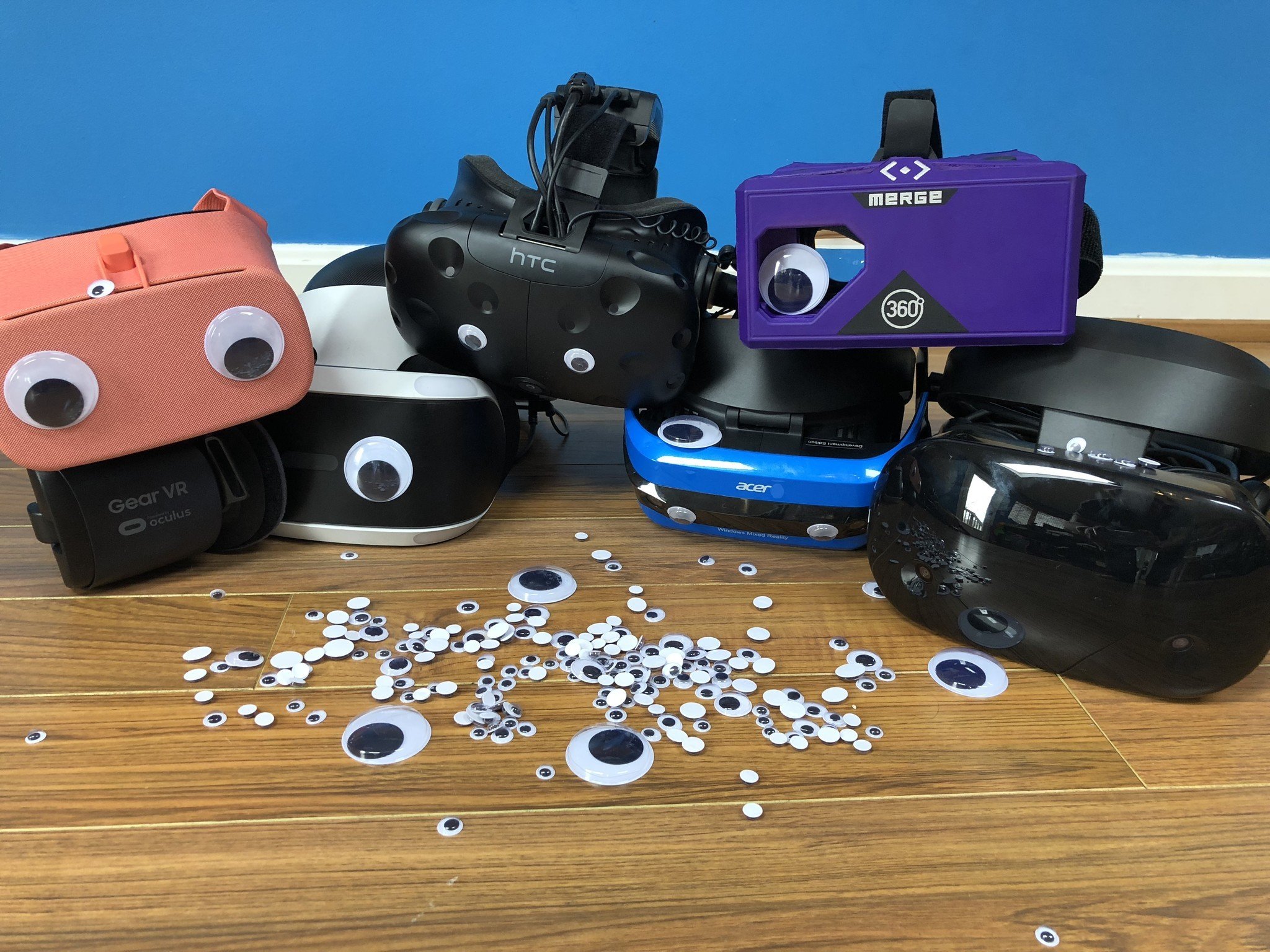 Want to your VR headset? You need some googly eyes. | Windows Central