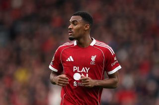 Liverpool midfielder Ryan Gravenberch