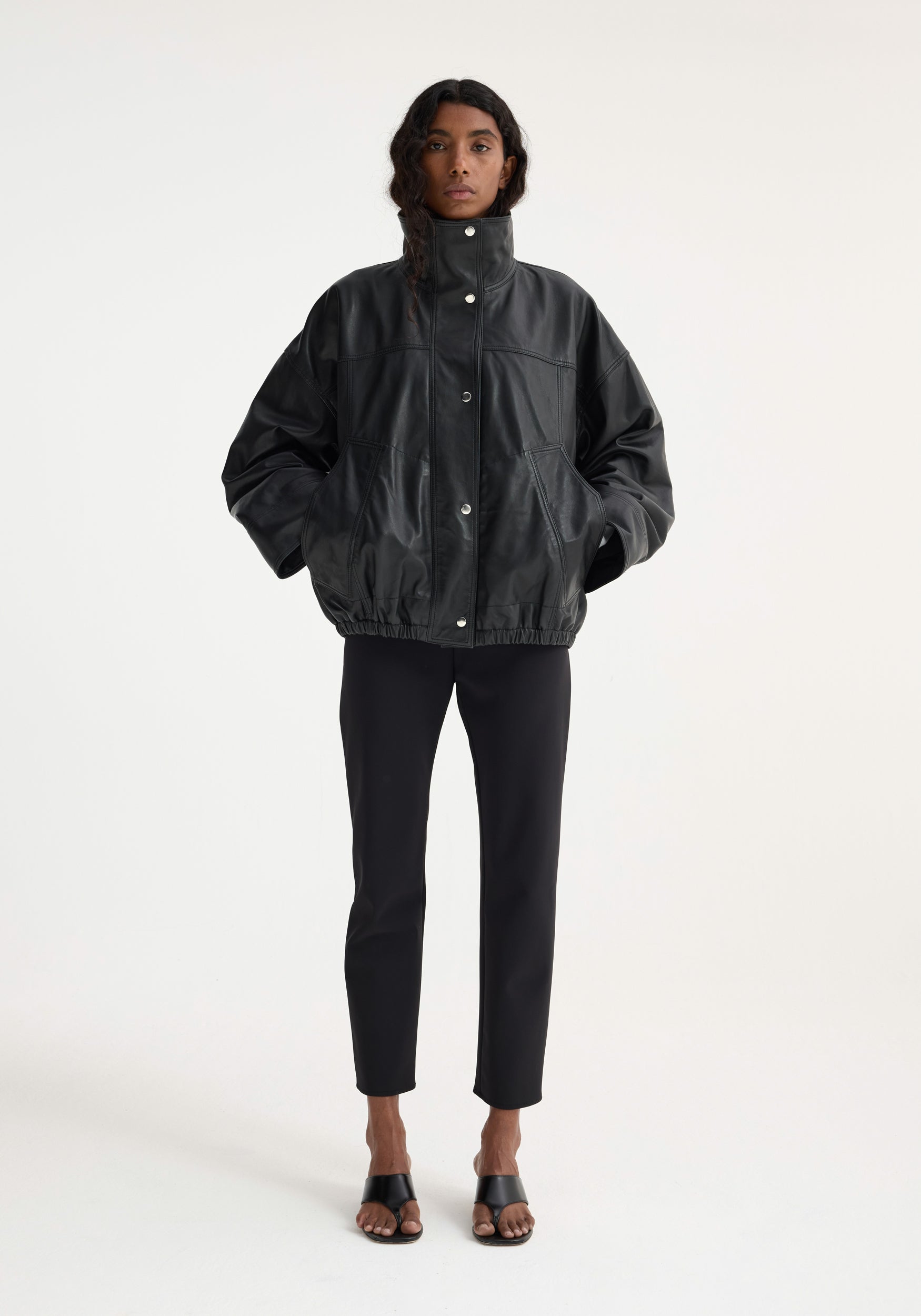 Reinvented Leather Jacket | Black