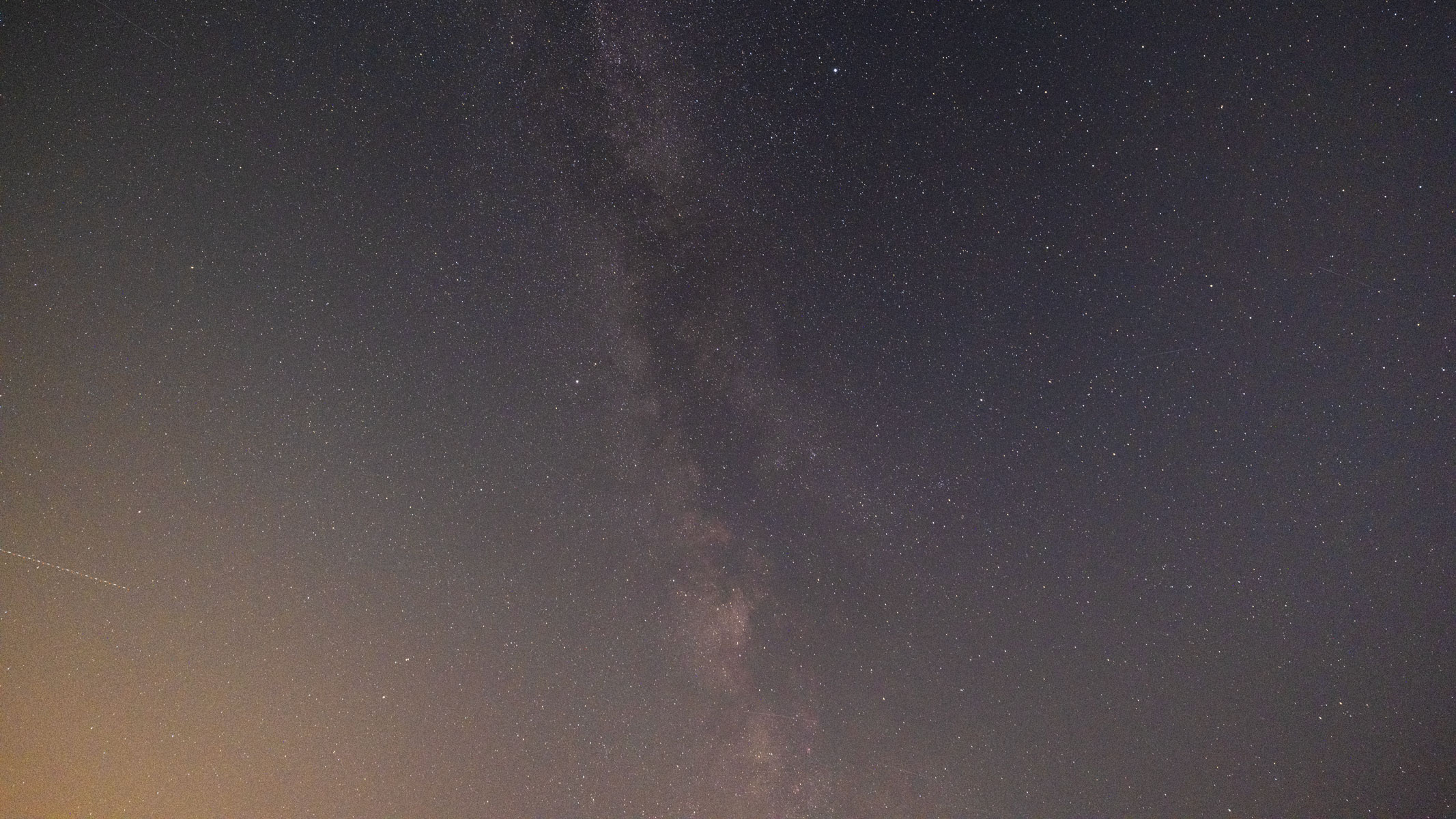 The galactic core of the Milky Way, as photographed by the Fujifilm GFX100S II.