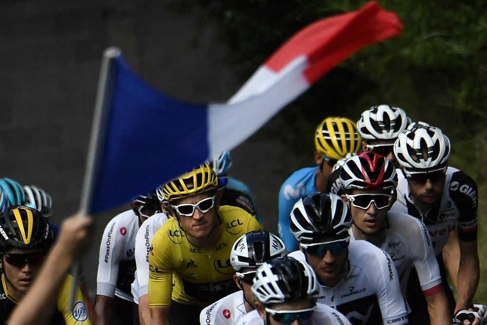 Geraint Thomas stayed safe during stage 15 at the Tour de France