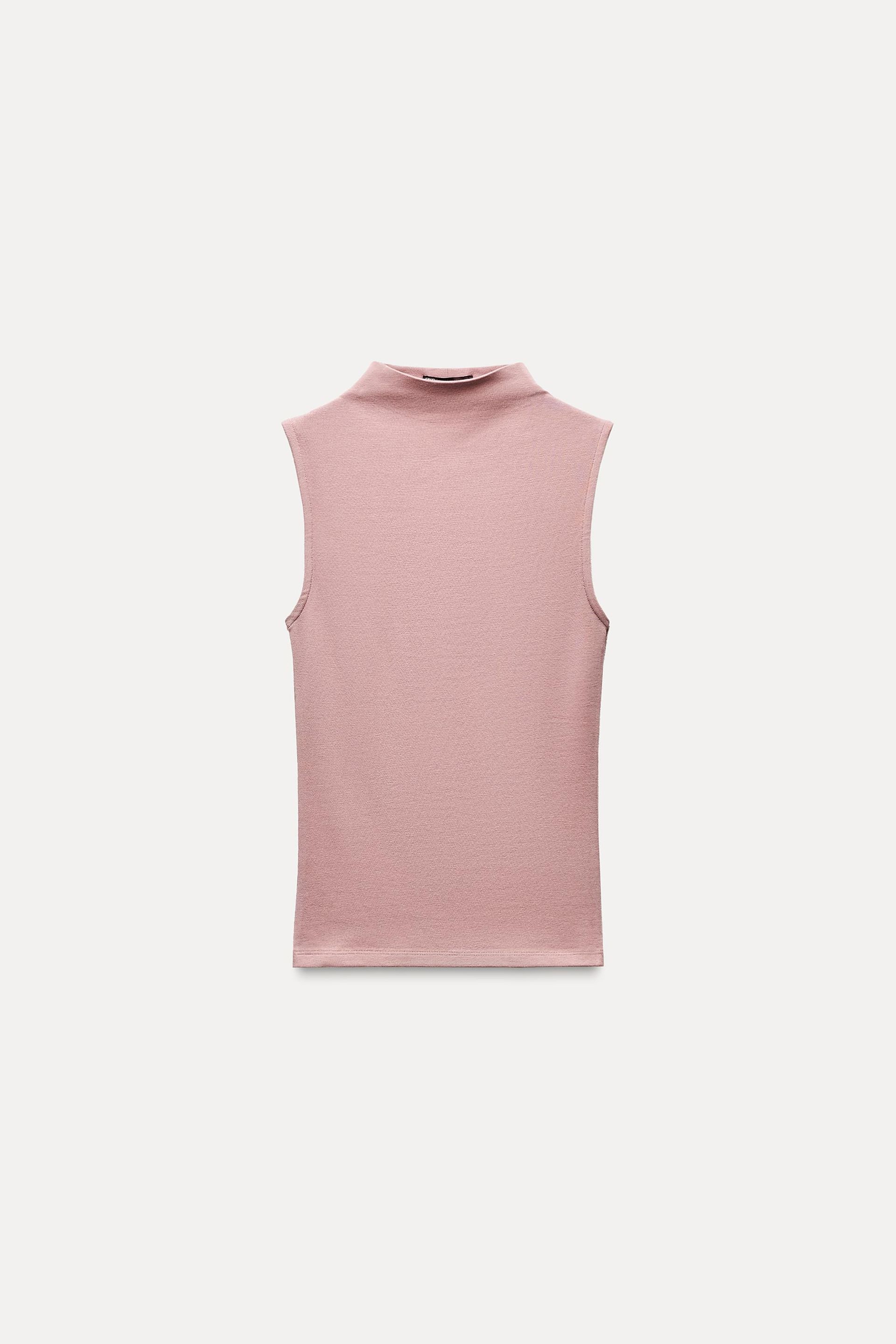 ZARA Cotton Modal Top