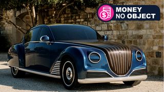 The exterior of a Dacora car parked next to a wall