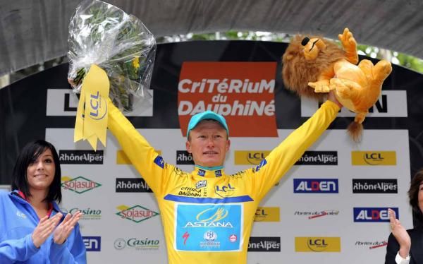 Alexandre Vinokourov (Astana) will be hoping for a repeat spell in yellow come July.