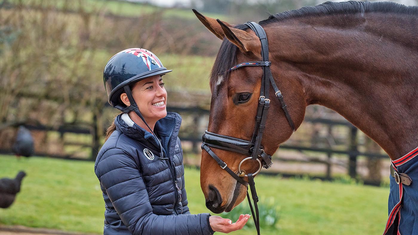 Charlotte Dujardin interview: pictured at her base with Mount St John Freestyle