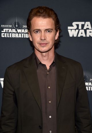 Hayden Christensen attends the studio showcase panel at Star Wars Celebration for “Obi-Wan Kenobi” in Anaheim, California on May 26, 2022