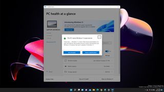 Windows 11 PC Health Check app