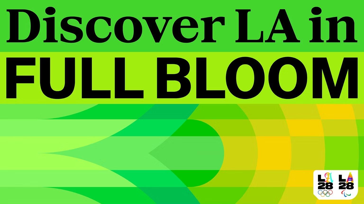 The new LA Olympics branding is blooming beautiful (4 minute read)