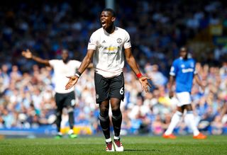 United struggled in all departments at Goodison Park