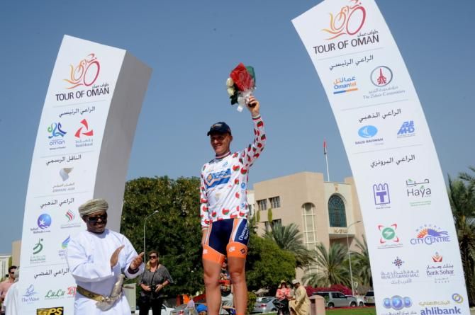 Bobbie Traksel (Champion System) protected his jersey as most aggressive rider