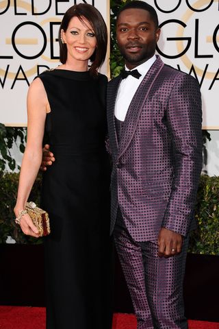 David Oyelowo and Jessica Oyelowo at the Golden Globes 2016