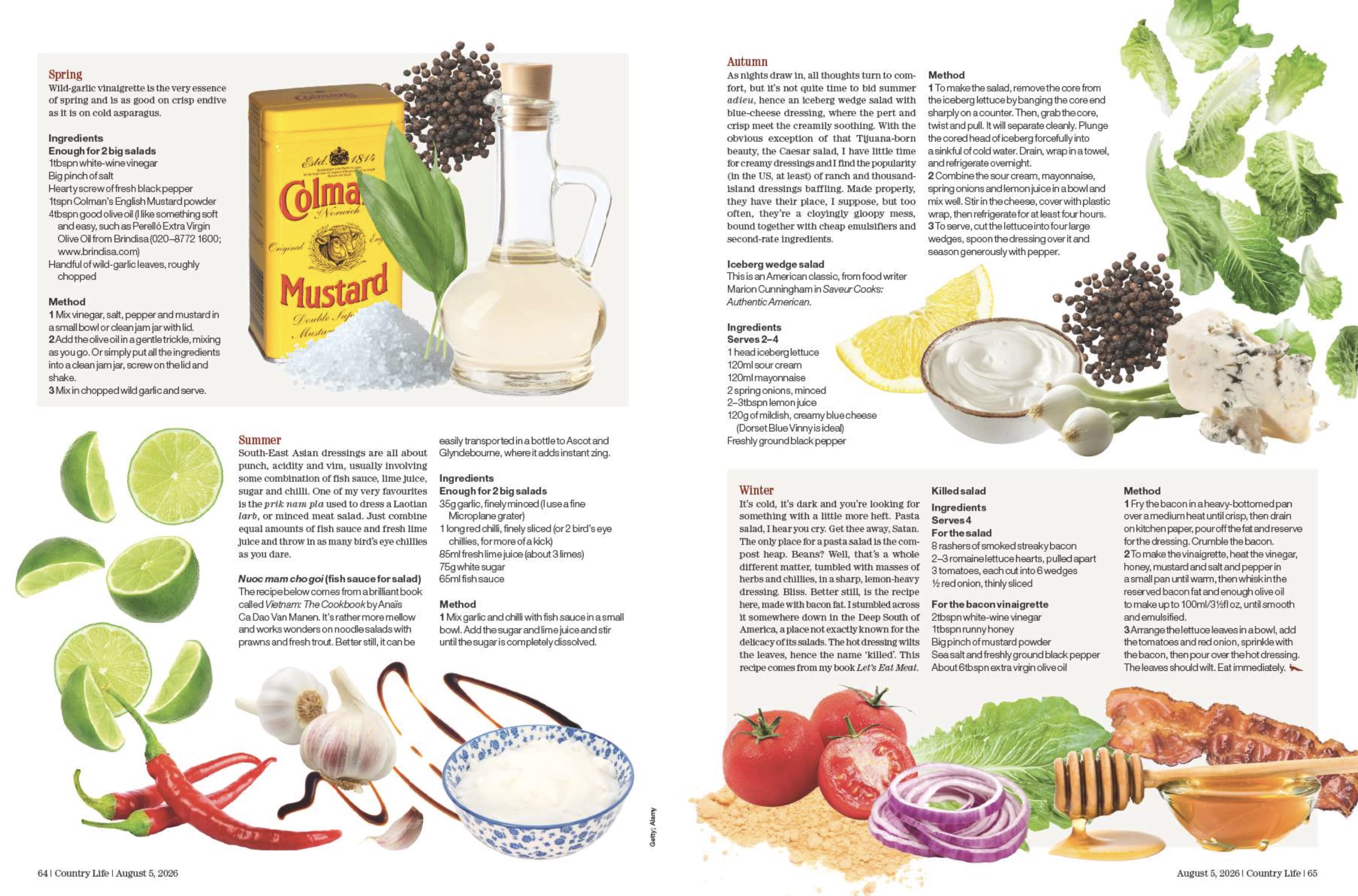 Spreads from Country Life August 5, 2026