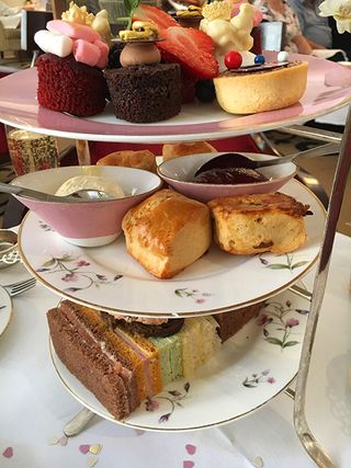 Royal afternoon tea at the Royal Horseguards Hotel