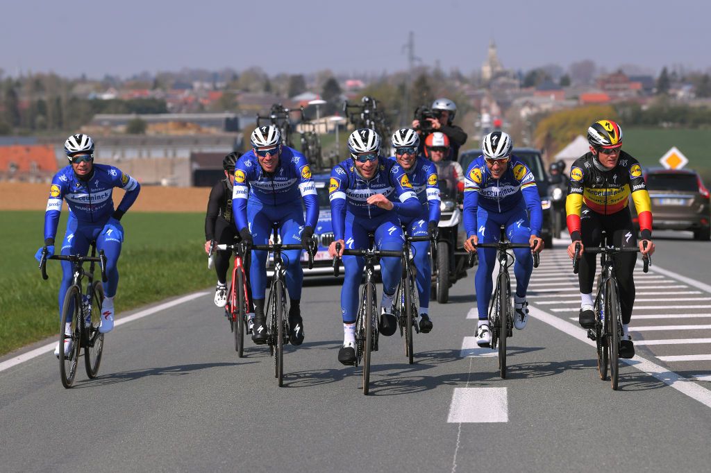 Deceuninck-Quick Step recon the 2019 Paris-Roubaix course