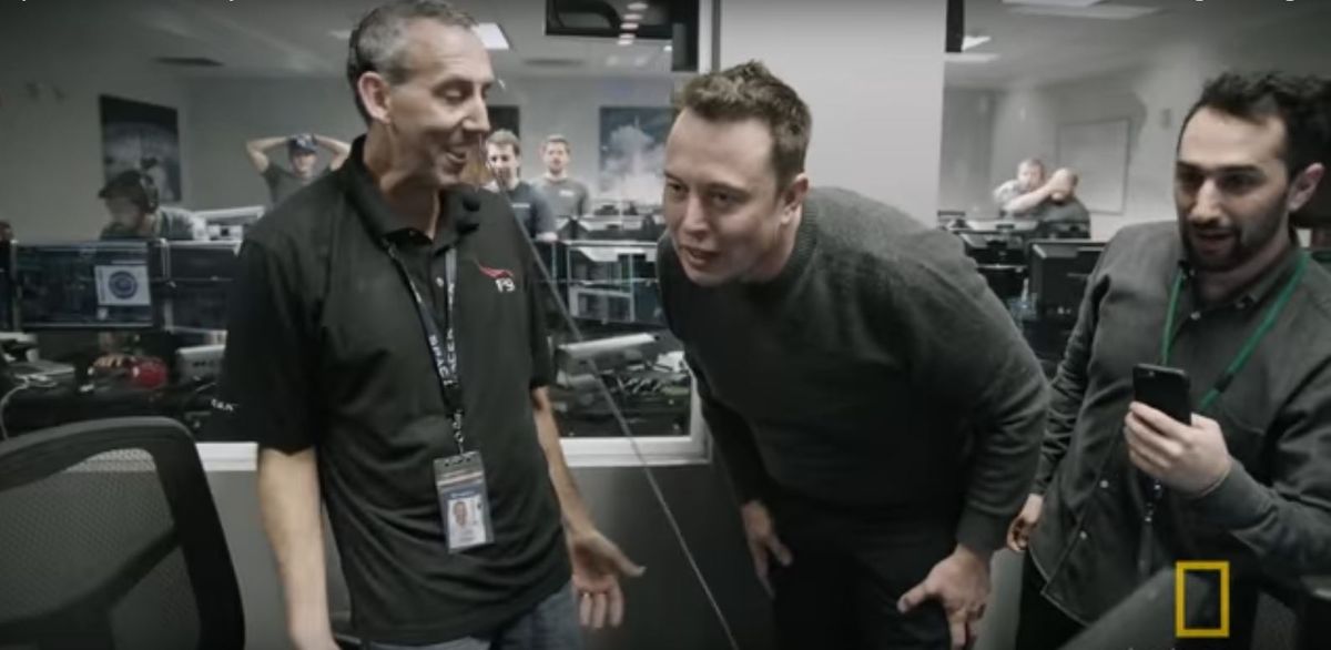 Elon Musk Shows Childlike Joy (and Dread) in Rocket-Landing Video | Space