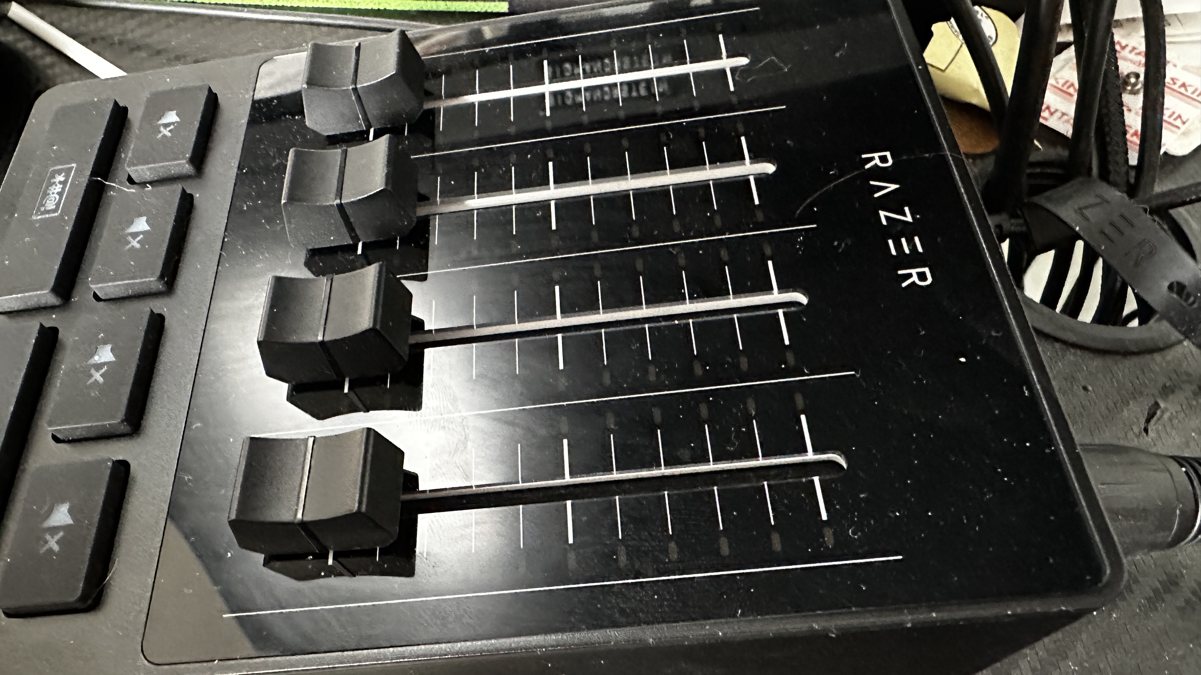 Razer Audio Mixer sliders
