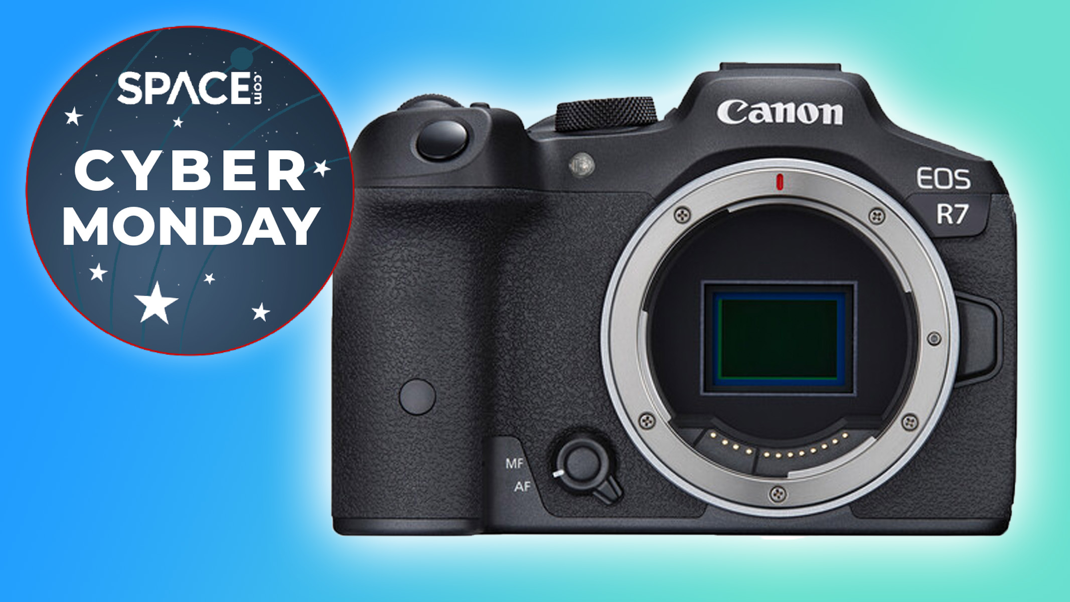 Cyber Monday: Save $100 with this Canon EOS R7 camera deal Space