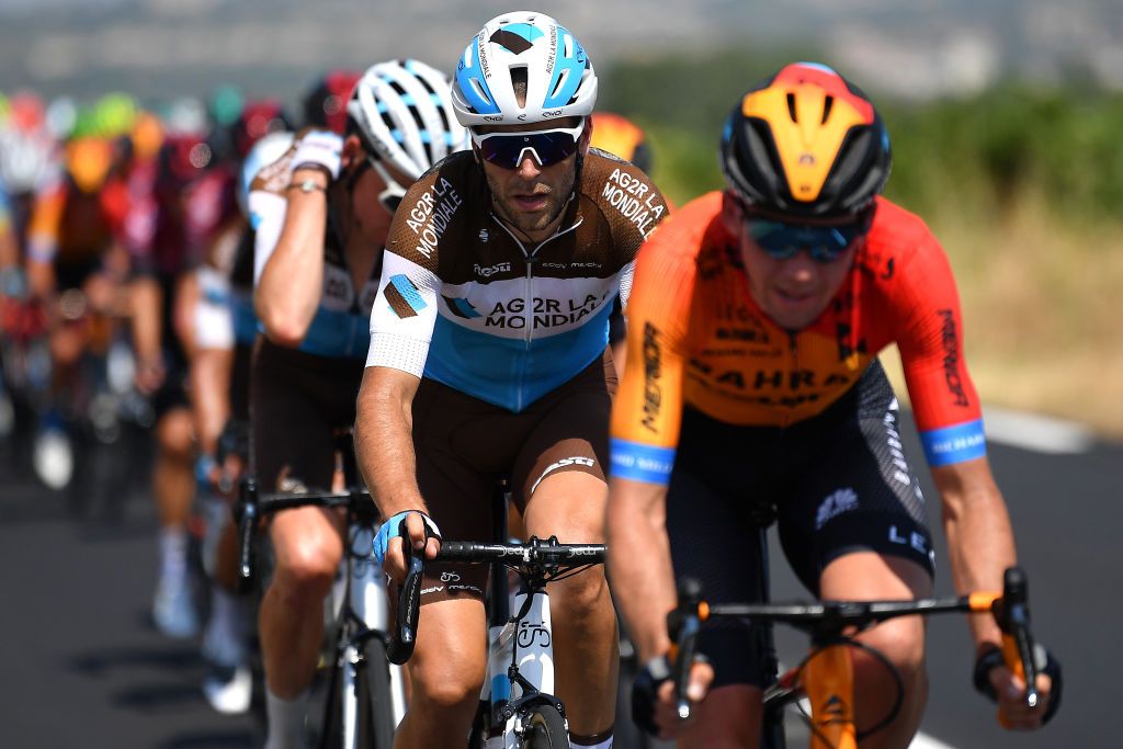 BEZIERS FRANCE AUGUST 01 Tony Gallopin of France and Team Ag2R La Mondiale during the 44th La Route dOccitanie La Depeche du Midi 2020 Stage 1 a 187km stage from Saint Affrique to Cazouls ls Bziers RouteOccitanie RDO2020 on August 01 2020 in Beziers France Photo by Justin SetterfieldGetty Images