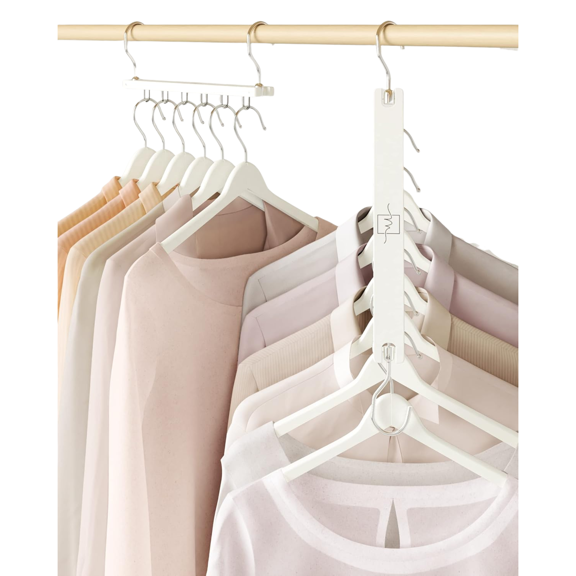 space-saving hangers