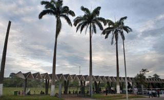 Stadium at KNUST in Kumasi