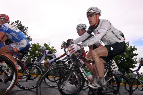 Nate English finished third overall.