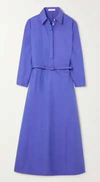 The Row Tanita Wool Maxi Shirt Dress $1,890 $756 (£640)| Net-A-Porter