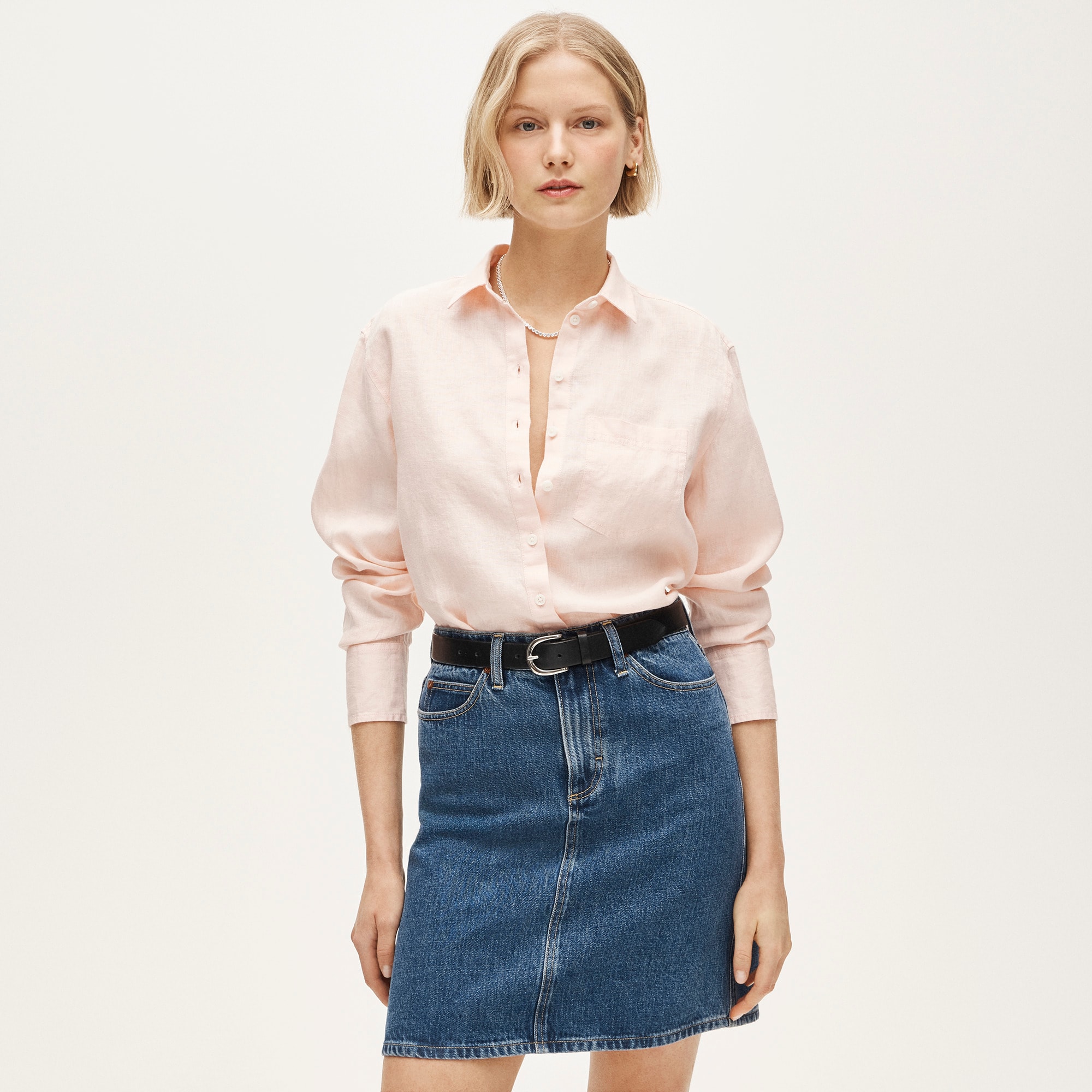 Gar&amp;ccedil;on Classic Shirt in Baird Mcnutt Irish Linen