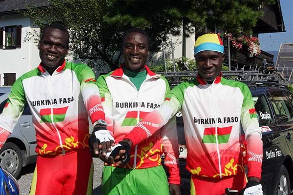 The Burkina Faso team is a tight-knit bunch.
