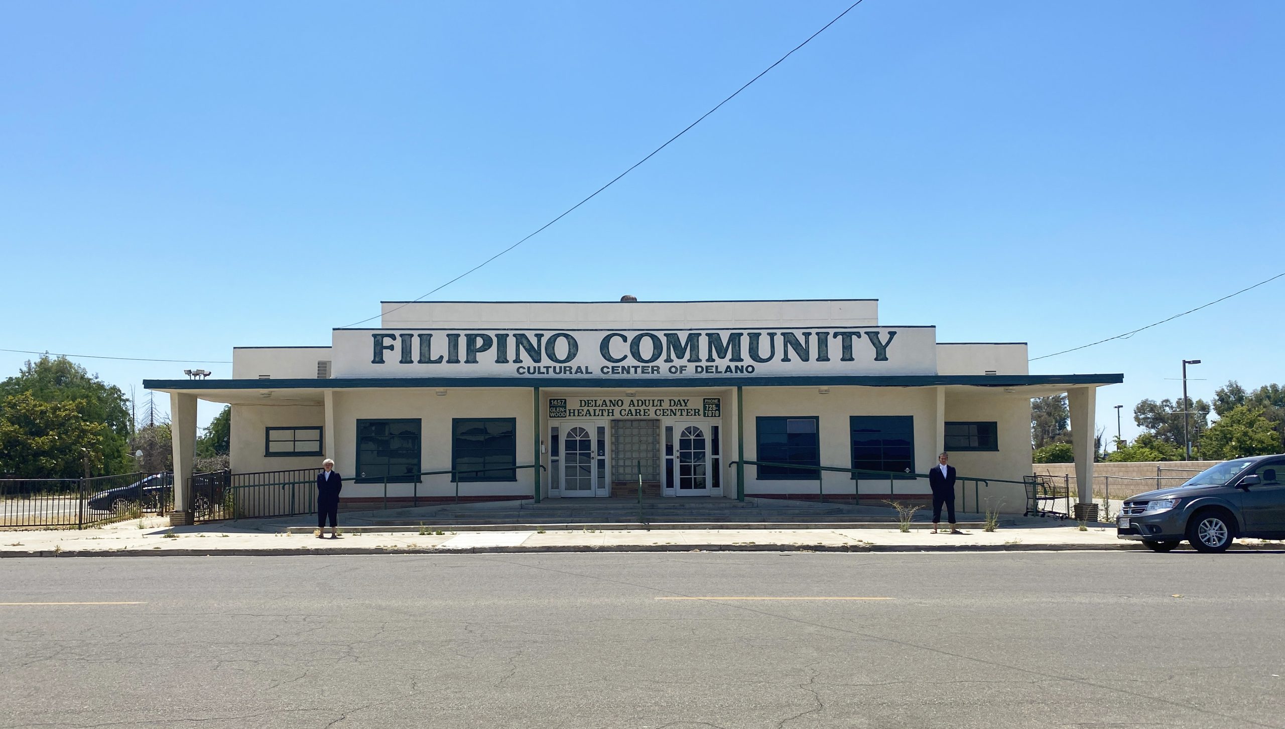 Abang-guard, Film still of "Filipino Community Cultural Center of Delano, California," 2025, time variable. Courtesy the artists.