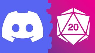 Discord and Roll20 logos