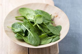 Bowl of spinach