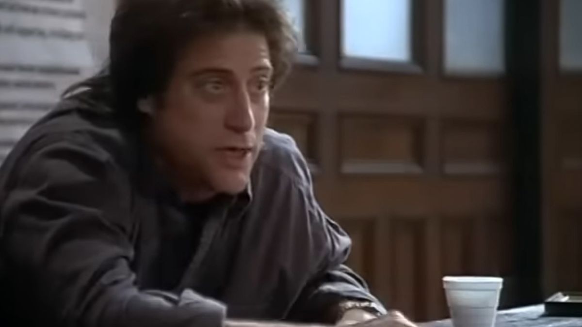 Richard Lewis looking serious in Drunks