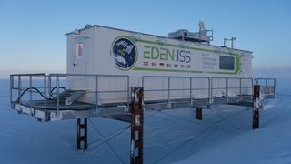 The German Aerospace Centre's EDEN ISS greenhouse is located 1,300 feet away from the Neumayer Station III in Antarctica.