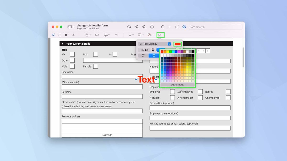 How to edit PDFs on your Mac for free | Tom's Guide
