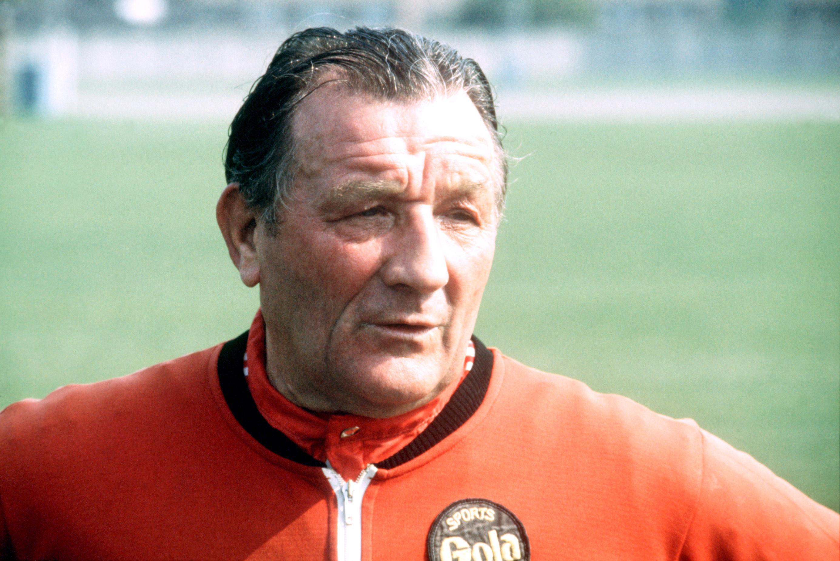 Bob Paisley managing Liverpool, 1979