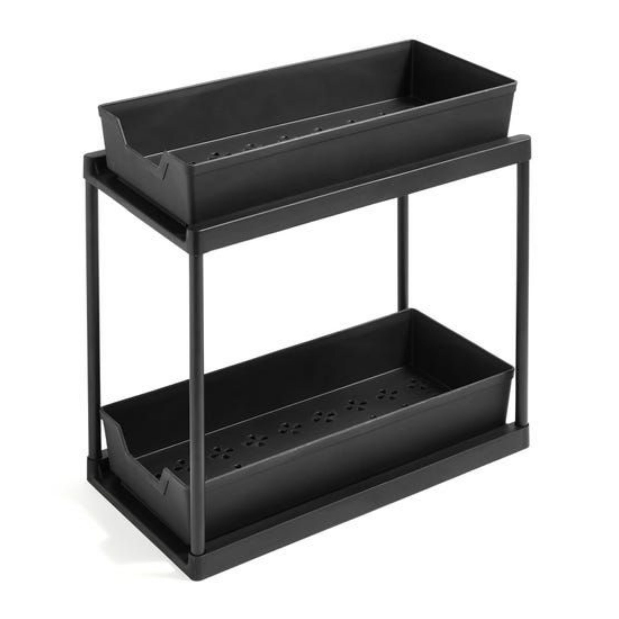 2 Tier Under Sink Organiser with Drawers