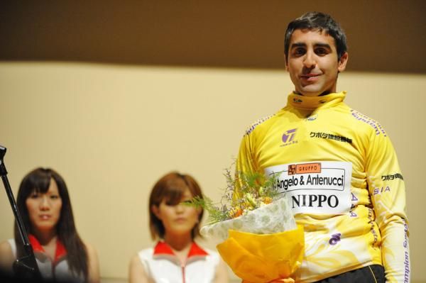 Richeze Ariel Maximiliano (d'Angelo - Antenucci Nippo) in yellow after the prologue