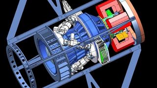 Model rendering of the Dark Energy Camera (DECam)