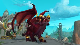 World of Warcraft: Dragonflight beta: Ein roter Aspektdrache