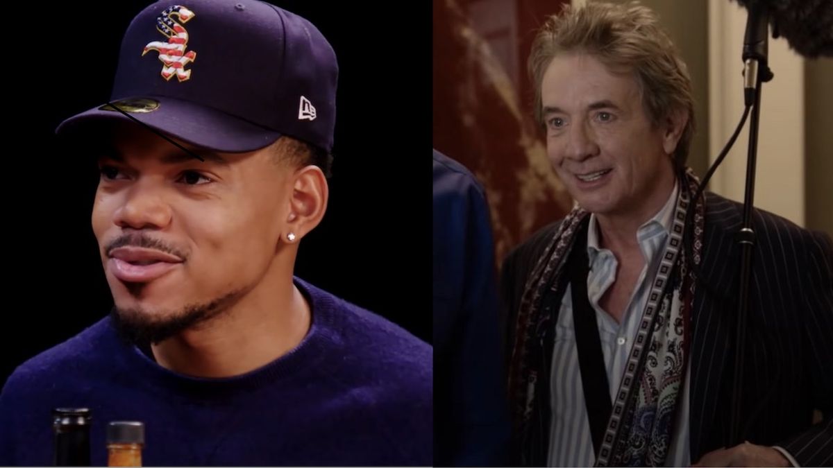 Chance the Rapper and Martin Short