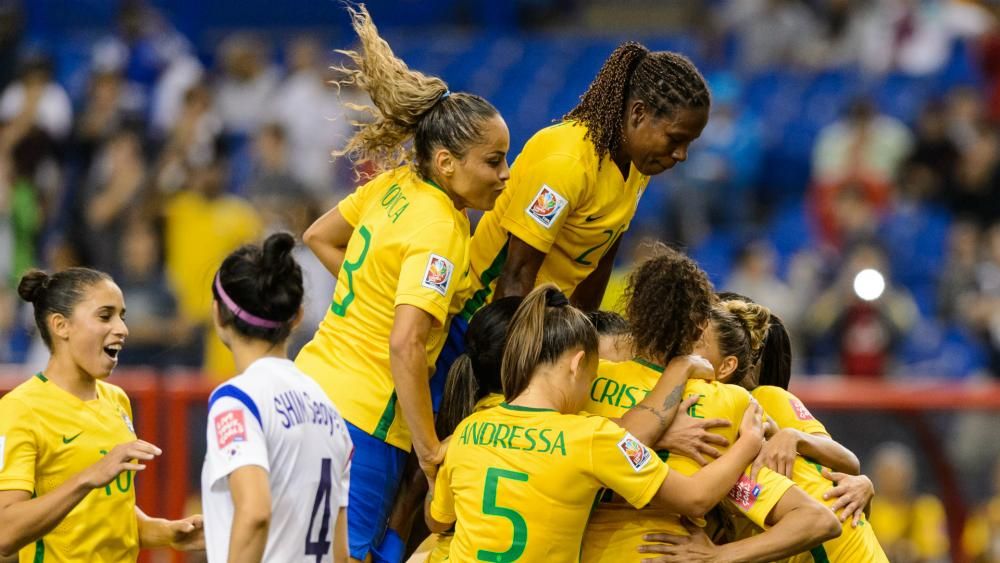 Women's World Cup Review Marta breaks record in Brazil victory FourFourTwo